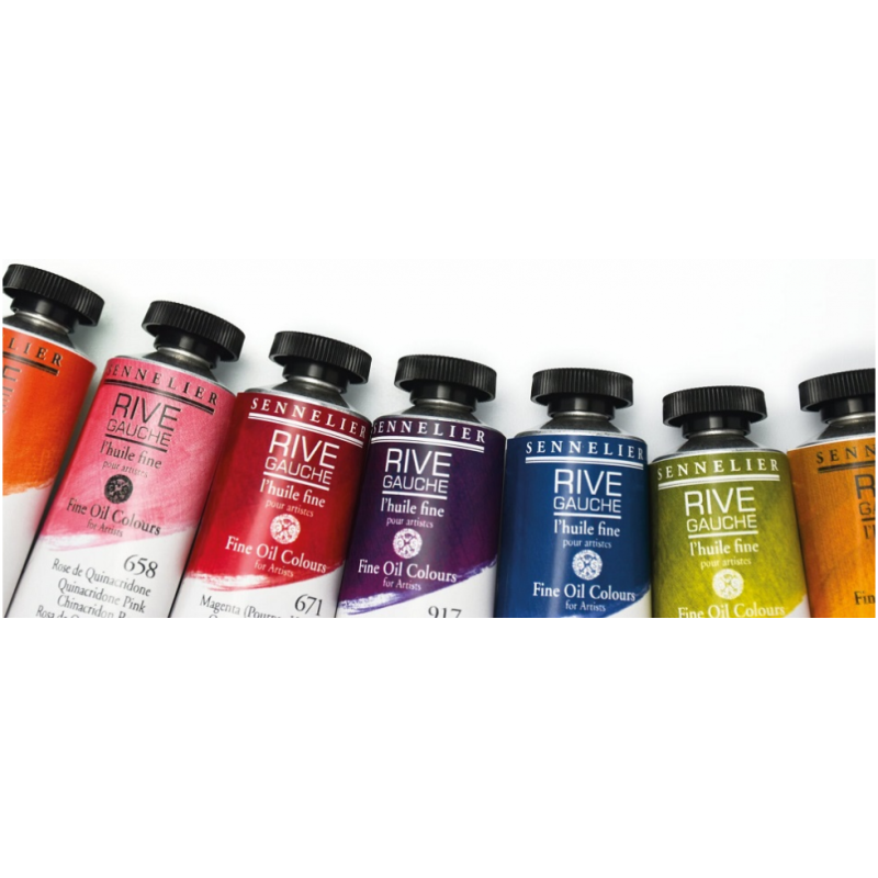 Set de peinture à l'huile Sennelier Rive Gauche 10 tubes de 21ml