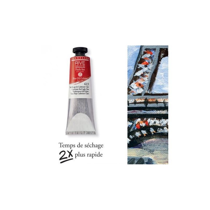 Set de peinture à l'huile Sennelier Rive Gauche 8 tubes de 40ml