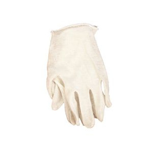 Gants coton blanc