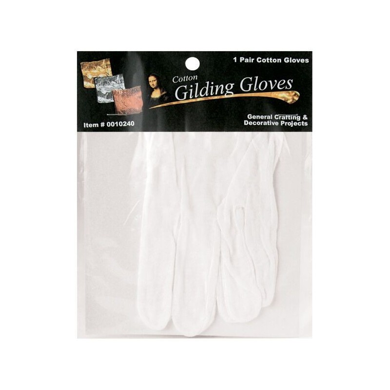 Paire de gants pour dorure