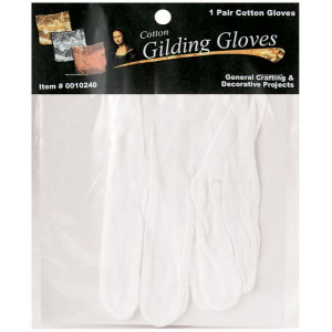 Gants coton blanc