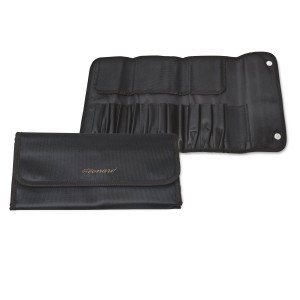 Trousse souple noire pour pinceaux