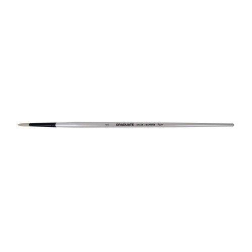 Pinceau Liner Synthétique Daler Rowney - Pointe Fine Noire, Taille 1, Pour Détails Et Tracés