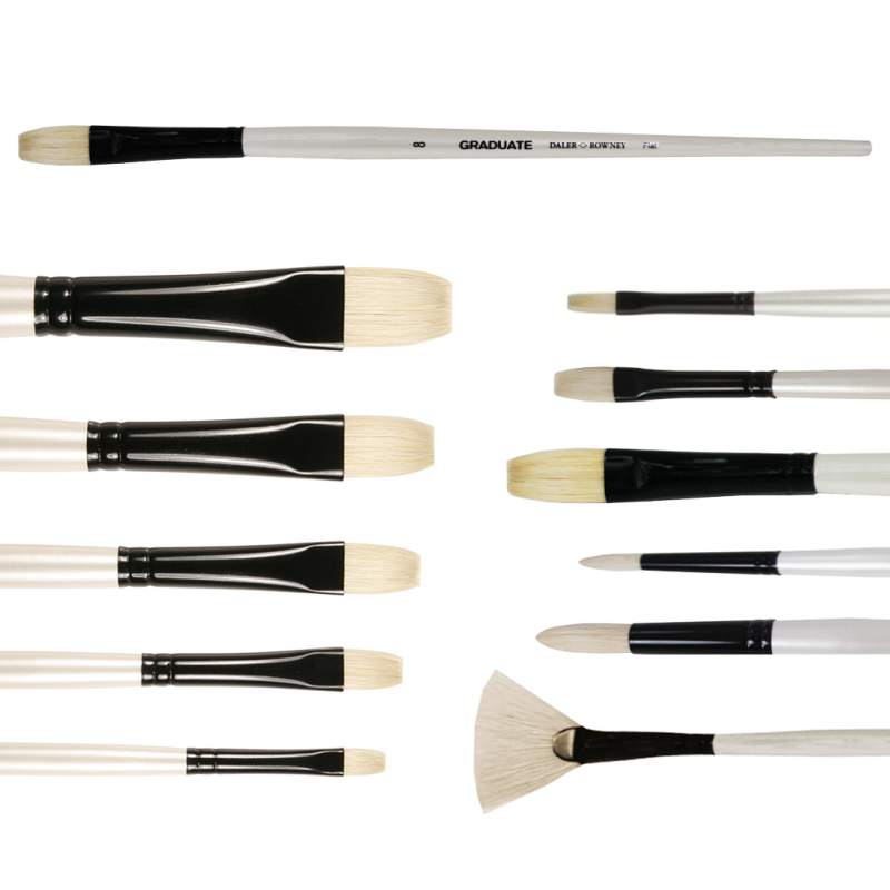 Pinceau Graduate en soies de porc - Daler-Rowney