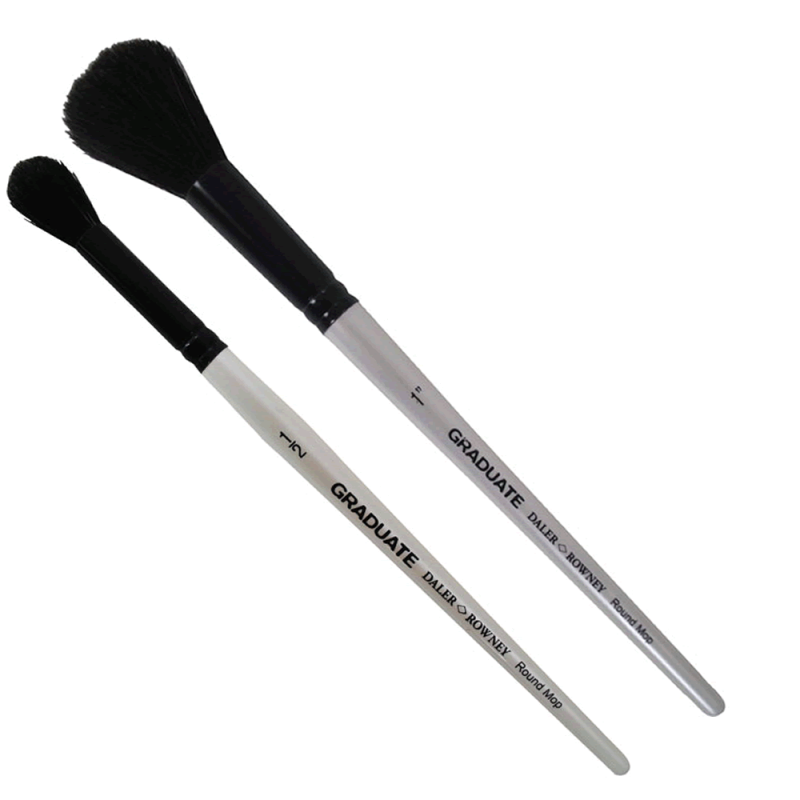 Pinceaux Graduate en poil de chèvre de Daler-Rowney