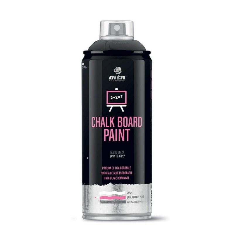 Peinture ardoise noire MTN PRO - Montana