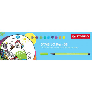 Feutre Stabilo Pen 68