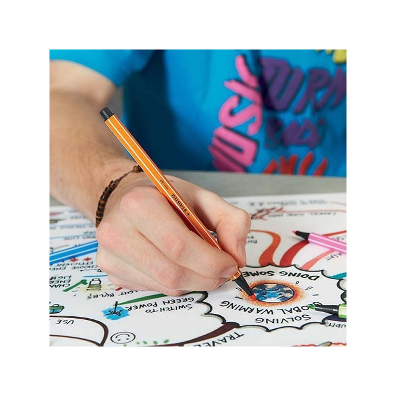 Feutres de couleur Stabilo Pen 68