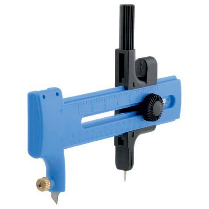 Compas cutter pour découpe de cercle