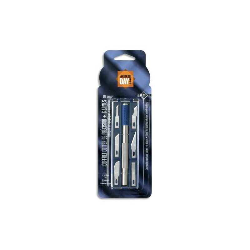 Coffret couteau/scalpel + 6 lames différentes