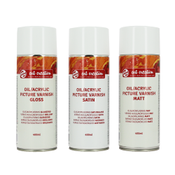 Bombe de vernis pour acrylique et huile - Art Creation