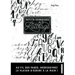PETITS EXERCICES DE LETTRAGE - Livre