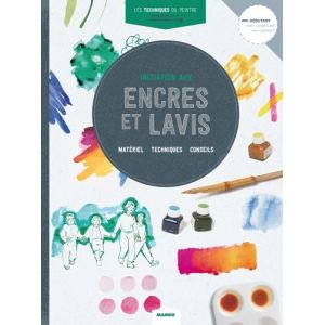 INITIATION AUX ENCRES ET LAVIS - Livre