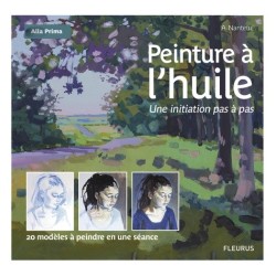 PEINTURE A L'HUILE UNE INTIATION PAS - Livre