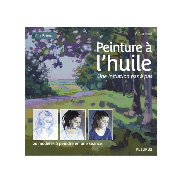 PEINTURE A L'HUILE UNE INTIATION PAS - Livre