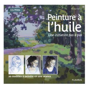 PEINTURE A L'HUILE UNE INTIATION PAS - Livre