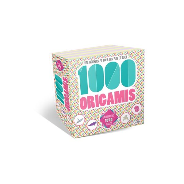 1000 ORIGAMIS - Livre