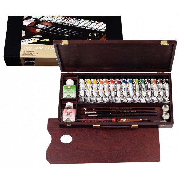 Coffret acrylique Rembrandt Extra fine "Professional"