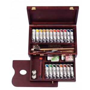 Coffret Complet Acrylique Rembrandt Royal Talens et accessoires 