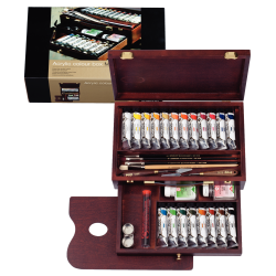 Coffret Acrylique Rembrandt Master en bois