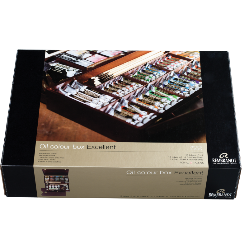 Coffret cadeau peintres Huile Rembrandt extra fine Royal Talens Excellent