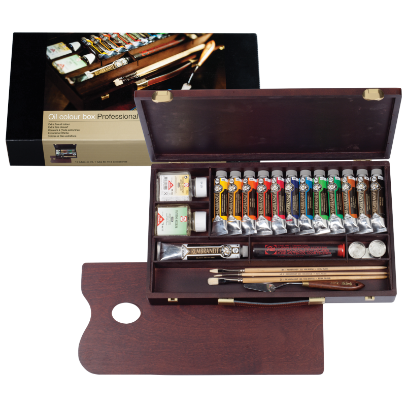 Coffret huile Rembrandt Extra fine Professionnel