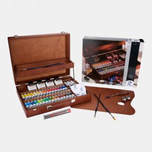 Coffret Huile fine Van Gogh Supérieur 26 tubes auxilliaires et accessoires