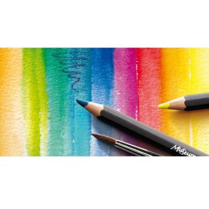 Crayon aquarellable museum et pinceau