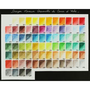 Nuancier crayon aquarellable Museum Caran d'Ache