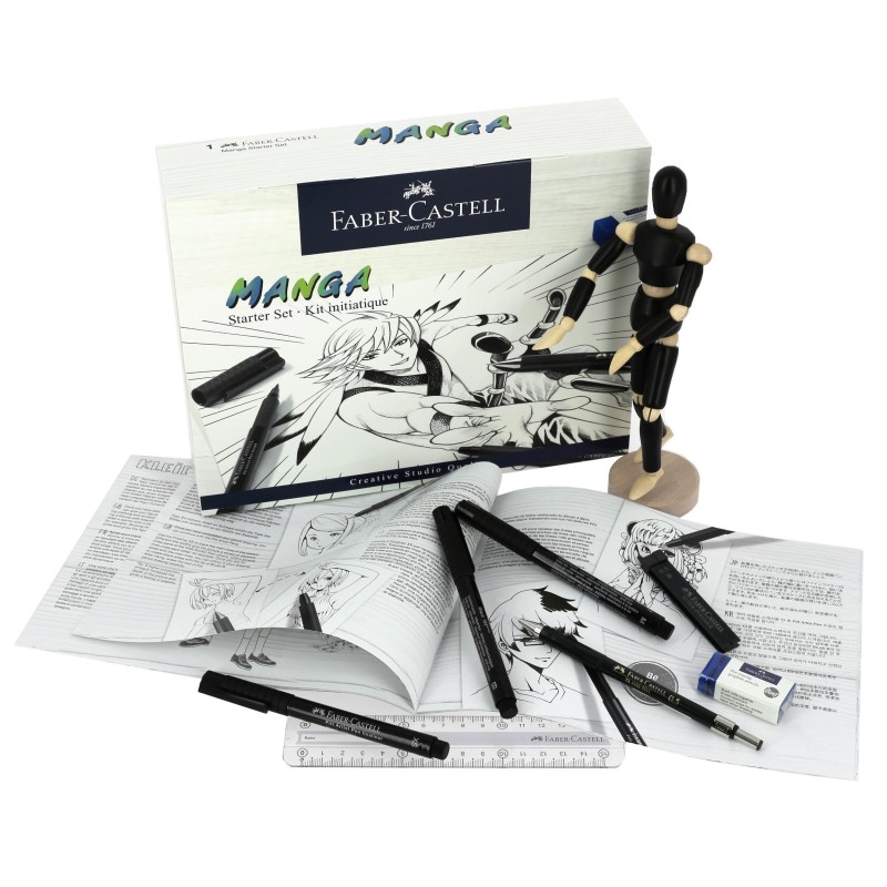 Kit manga complet pour débutant, faber-castell