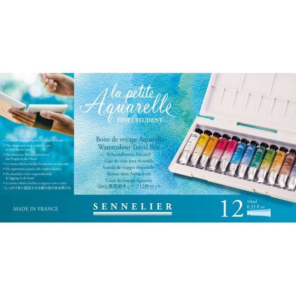 La petite aquarelle version 12 tubes de Sennelier