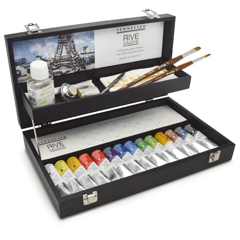Coffret huile fine Rive Gauche 14 x 40 ml - Sennelier 