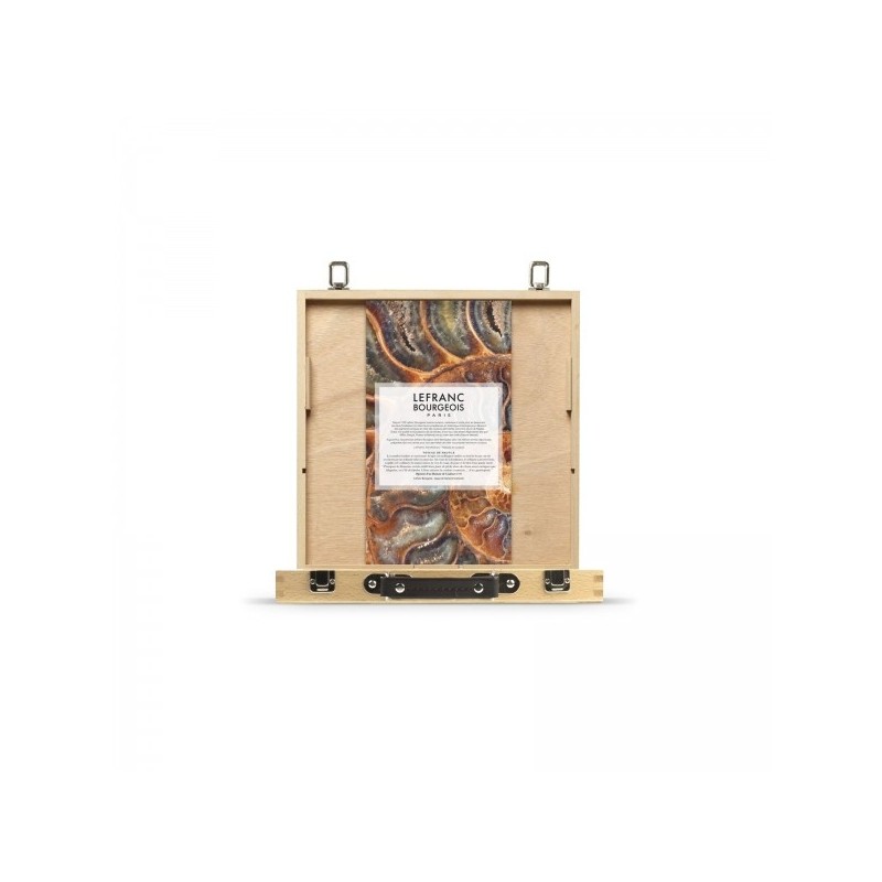 coffret en bois d'huile extra-fine Lefranc Corot