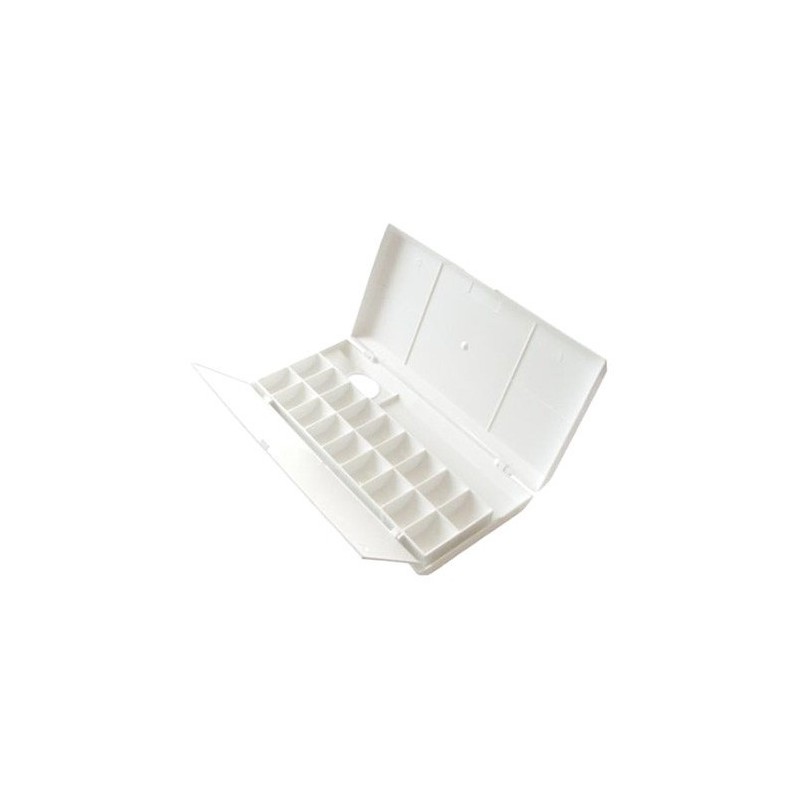 Palette plastique 18 godets pour aquarelle - Nidart
