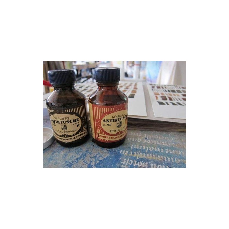Encre traditionnel à base de pigment Rohrer