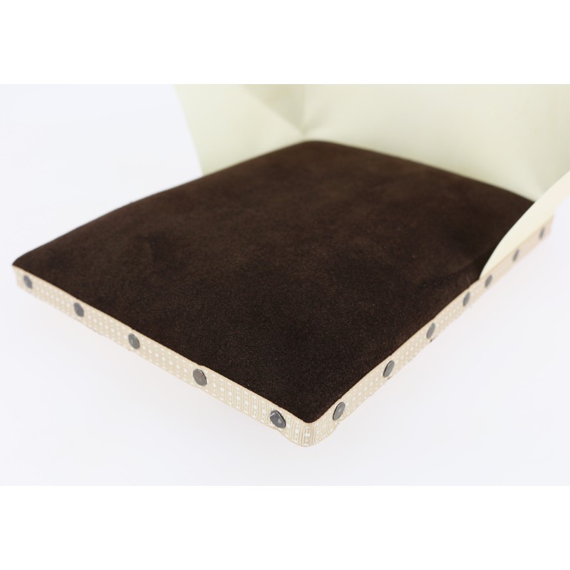 Coussin à dorer en cuir de veau