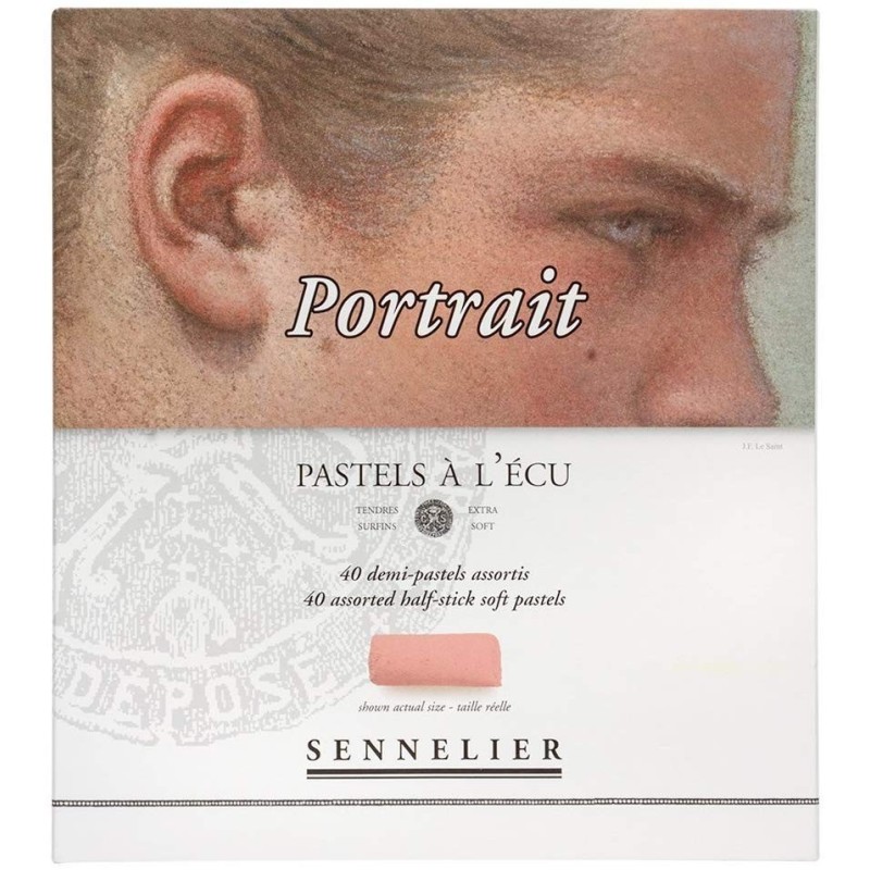 Boîte de 40 pastels à l'écu extra-fins Sennelier