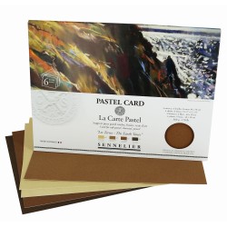 Assortiment de 6 Pastel Cards Sennelier