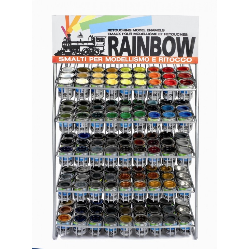 Gamme complète peinture emaux Rainbow maimeri