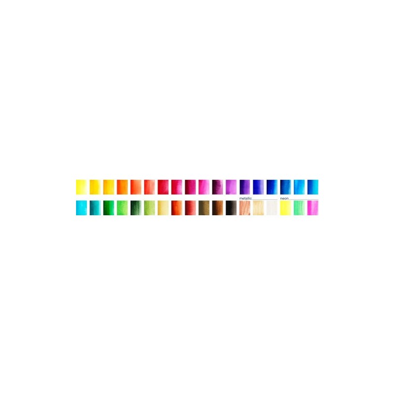 Nuancier 36 couleurs aquarelle Faber-castell