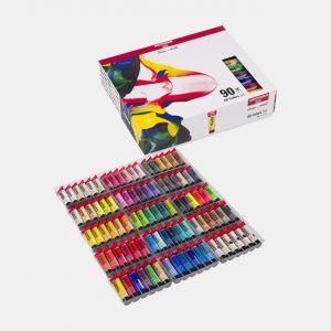 Set 90 tubes de peinture acrylique Amsterdam 20ml