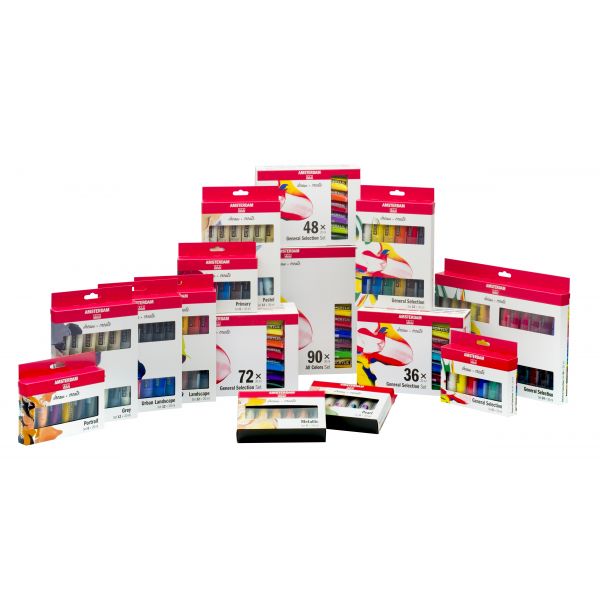 Kit Peinture Acrylique 24 couleurs - Creastore