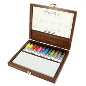 Coffret aquarelle extra-fine 12 tubes - Sennelier