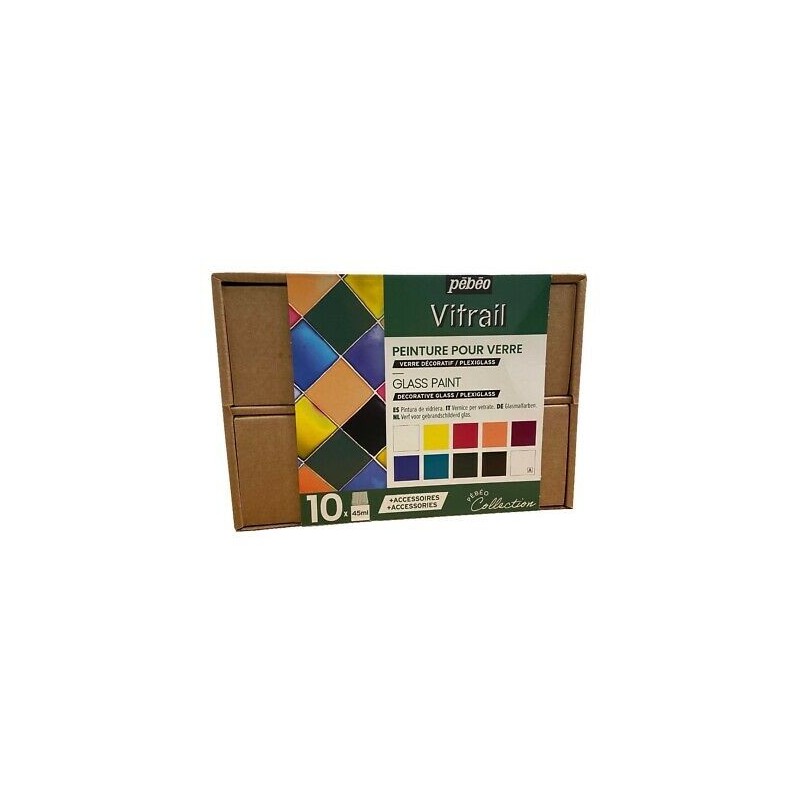 Coffret atelier Vitrail - Pébéo
