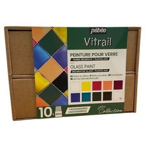 Coffret atelier Vitrail - Pébéo