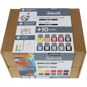 Coffret atelier Peinture sur soie - Pébéo