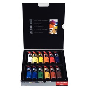 Set peinture Acrylique Amsterdam 20ml - Creastore