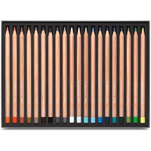 Palette complète 40 crayons de couleurs Luminance