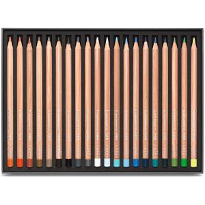 Palette complète 40 crayons de couleurs Luminance