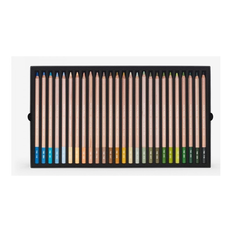 deuxième étage crayons pastels Caran d'Ache